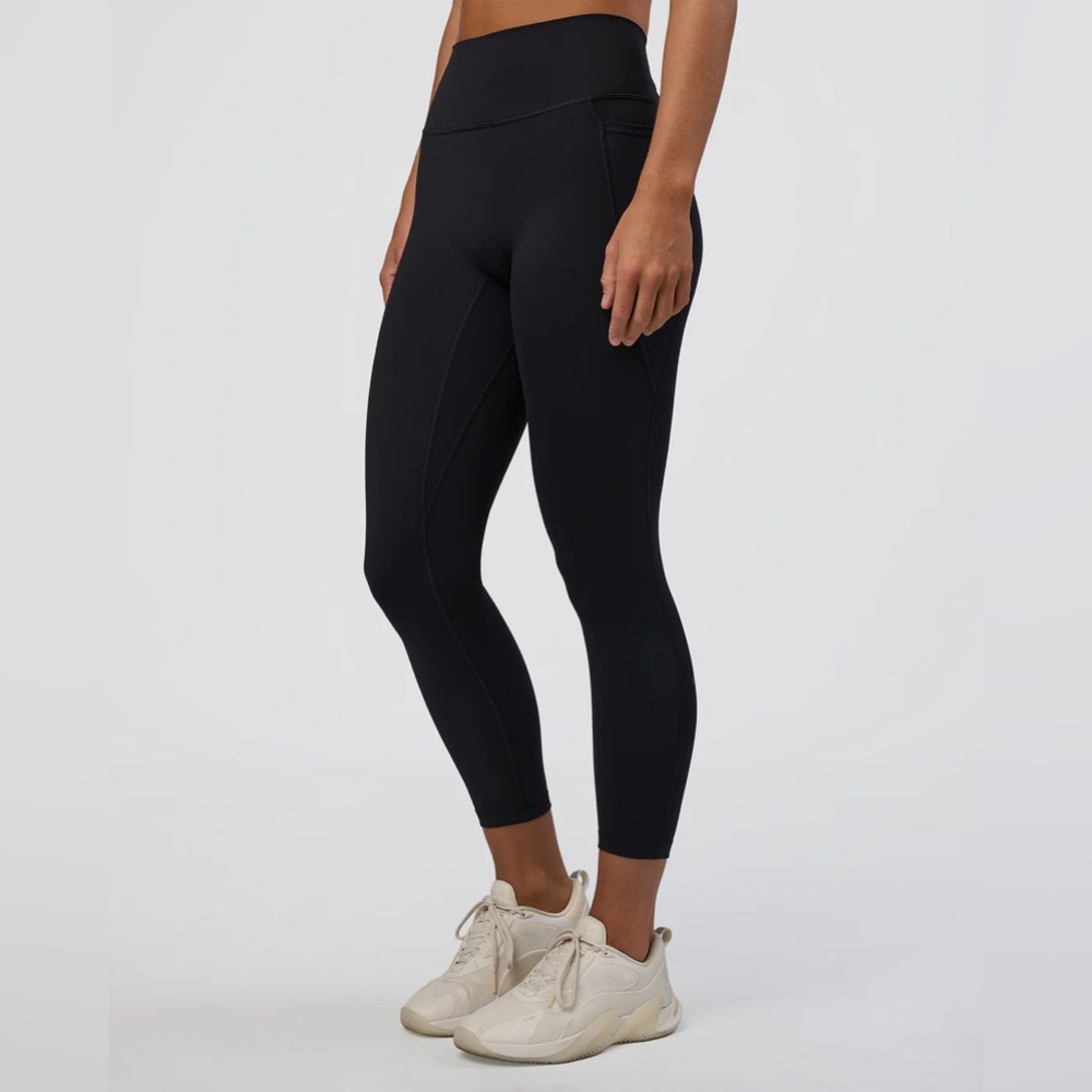 High-Rise Black Performance Leggings